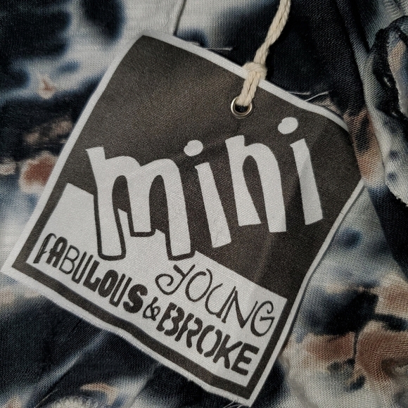 Mini YFB Tie-Dye Top Fringe NWT Size 12 - Picture 4 of 5